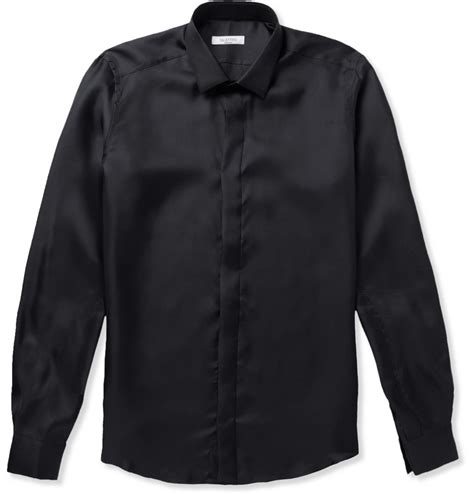 valentino silk shirt|valentino shirts for men online.